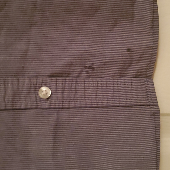 Blue striped Izod button down - Picture 6 of 8